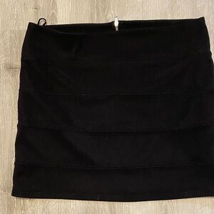 Chic Black Mini Skirt